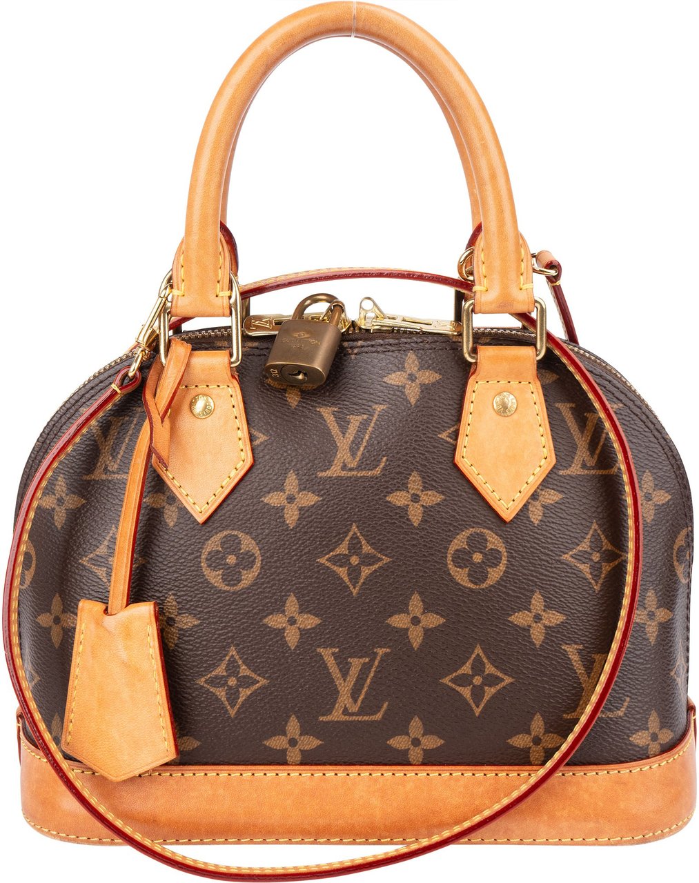 Louis Vuitton Louis Vuitton Canvas Monogram Alma BB Handbag Bruin