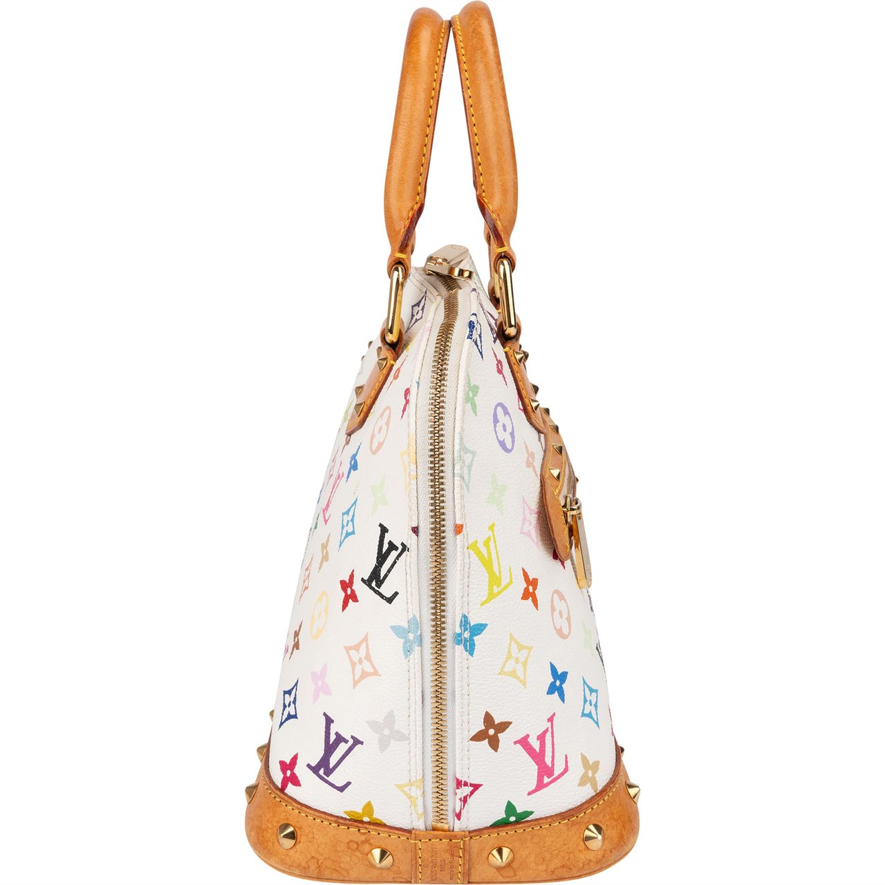 Louis Vuitton Louis Vuitton Murakami Multicolor Alma PM Handbag Wit