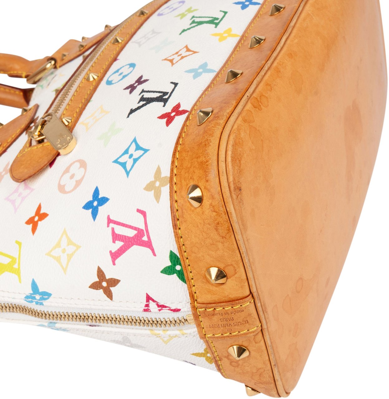Louis Vuitton Louis Vuitton Murakami Multicolor Alma PM Handbag Wit
