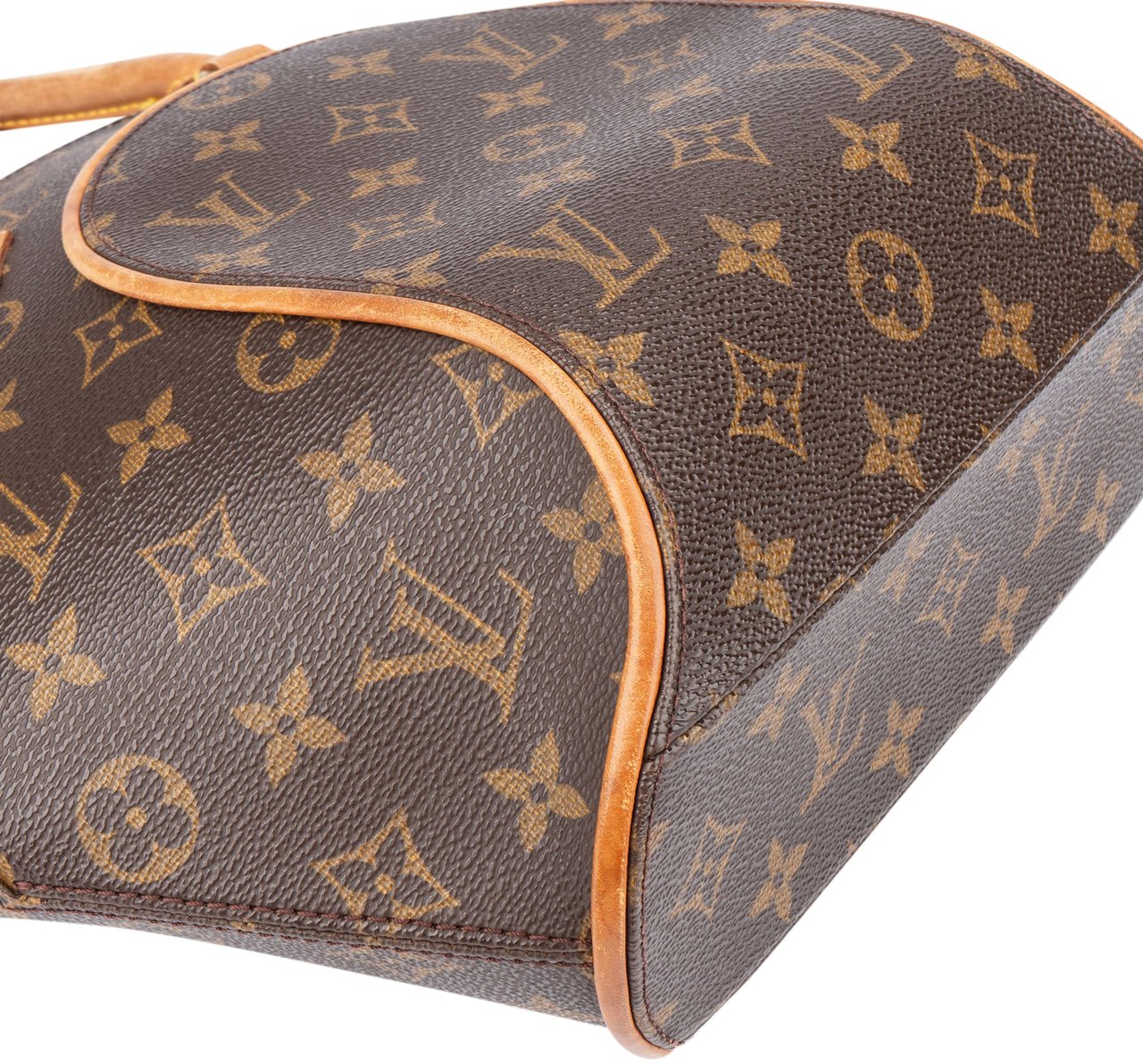 Louis Vuitton Louis Vuitton Canvas Monogram Ellipse PM Handbag Bruin