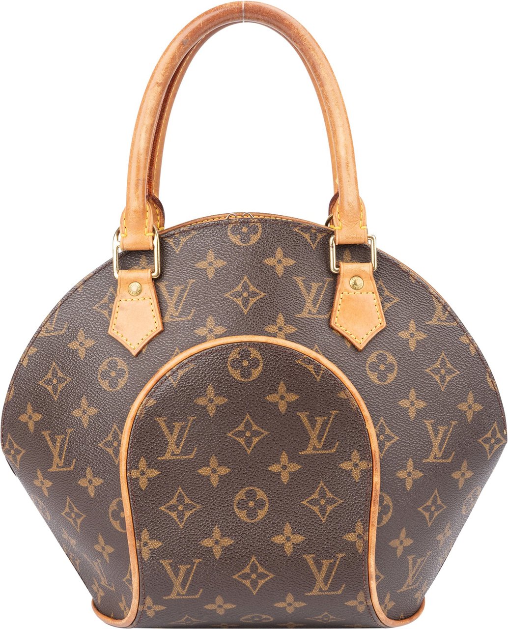 Louis Vuitton Louis Vuitton Canvas Monogram Ellipse PM Handbag Bruin