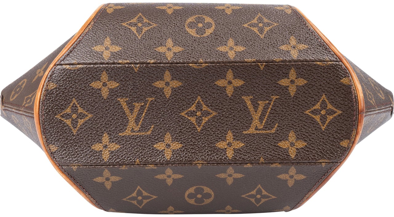 Louis Vuitton Louis Vuitton Canvas Monogram Ellipse PM Handbag Bruin