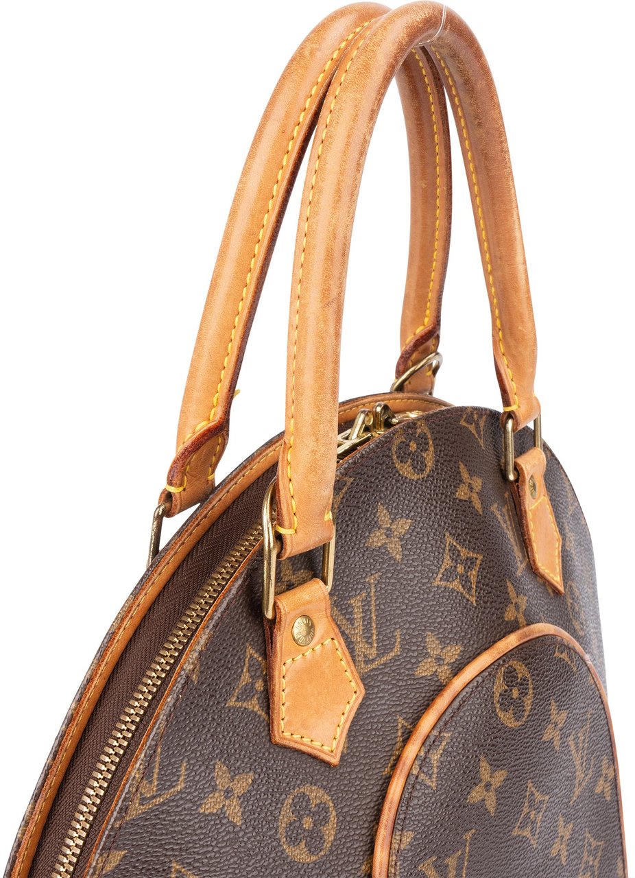 Louis Vuitton Louis Vuitton Canvas Monogram Ellipse PM Handbag Bruin