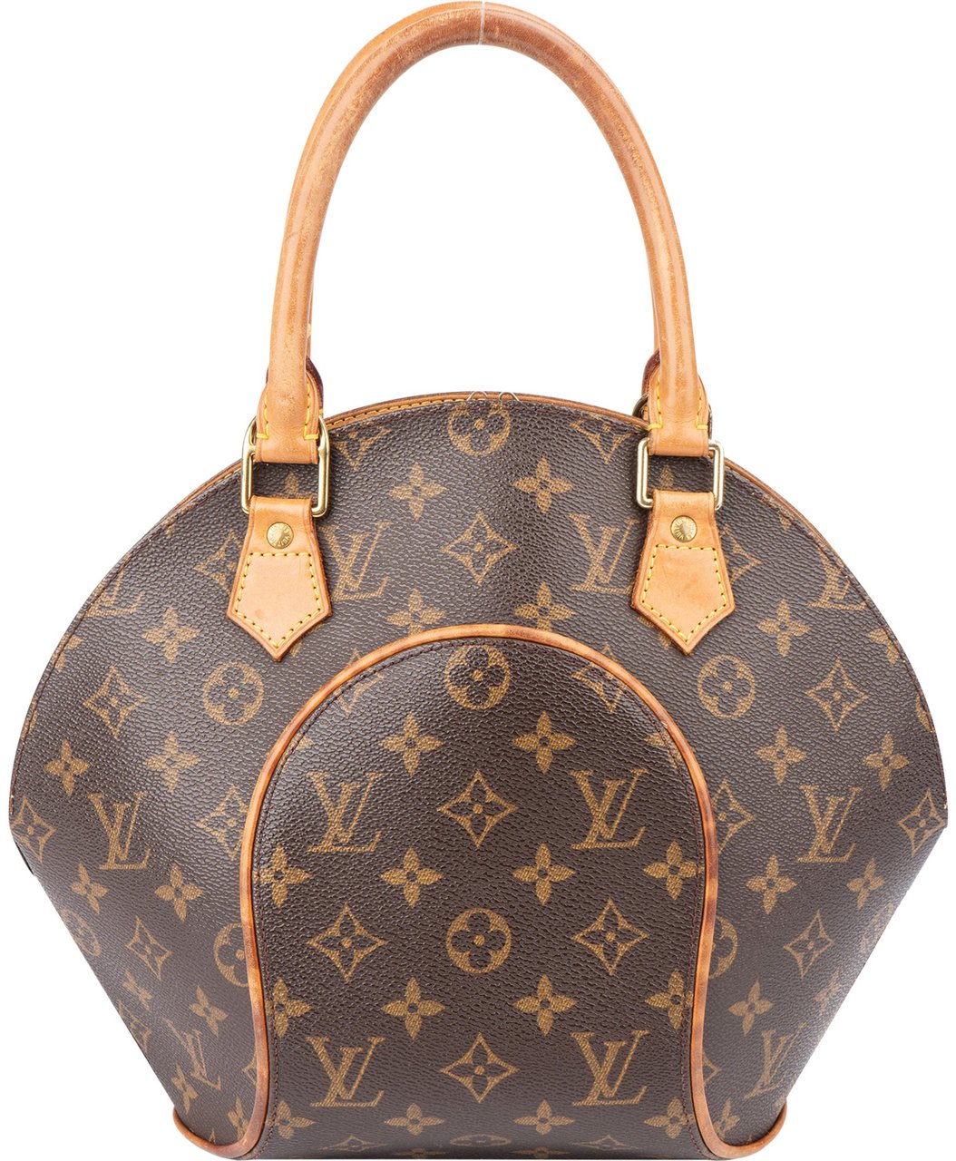 Louis Vuitton Louis Vuitton Canvas Monogram Ellipse PM Handbag Bruin