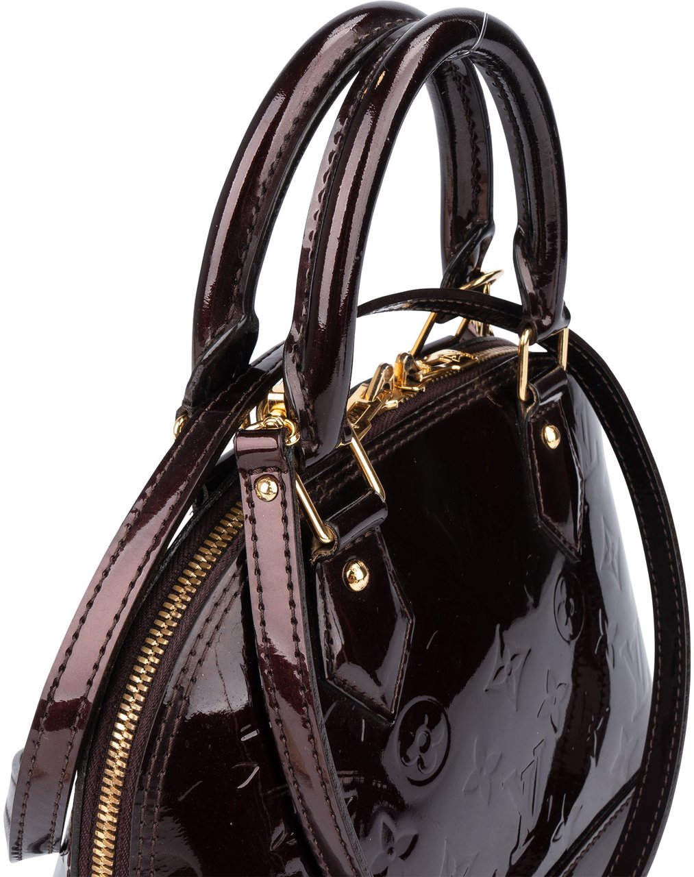 Louis Vuitton Louis Vuitton Amarante Vernis Monogram Alma BB Handbag Divers