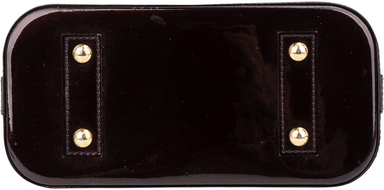 Louis Vuitton Louis Vuitton Amarante Vernis Monogram Alma BB Handbag Divers