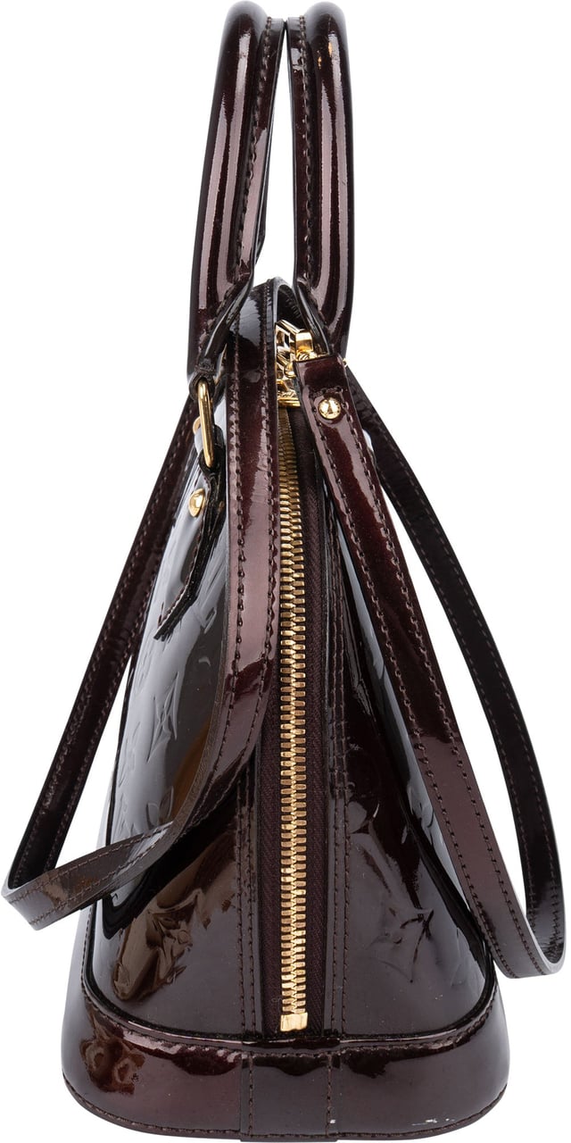 Louis Vuitton Louis Vuitton Amarante Vernis Monogram Alma BB Handbag Divers