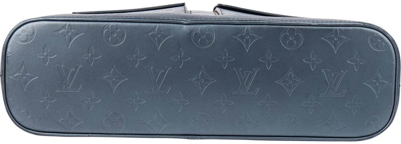 Louis Vuitton Louis Vuitton Mat Vernis Monogram Wilwood Handbag Blauw