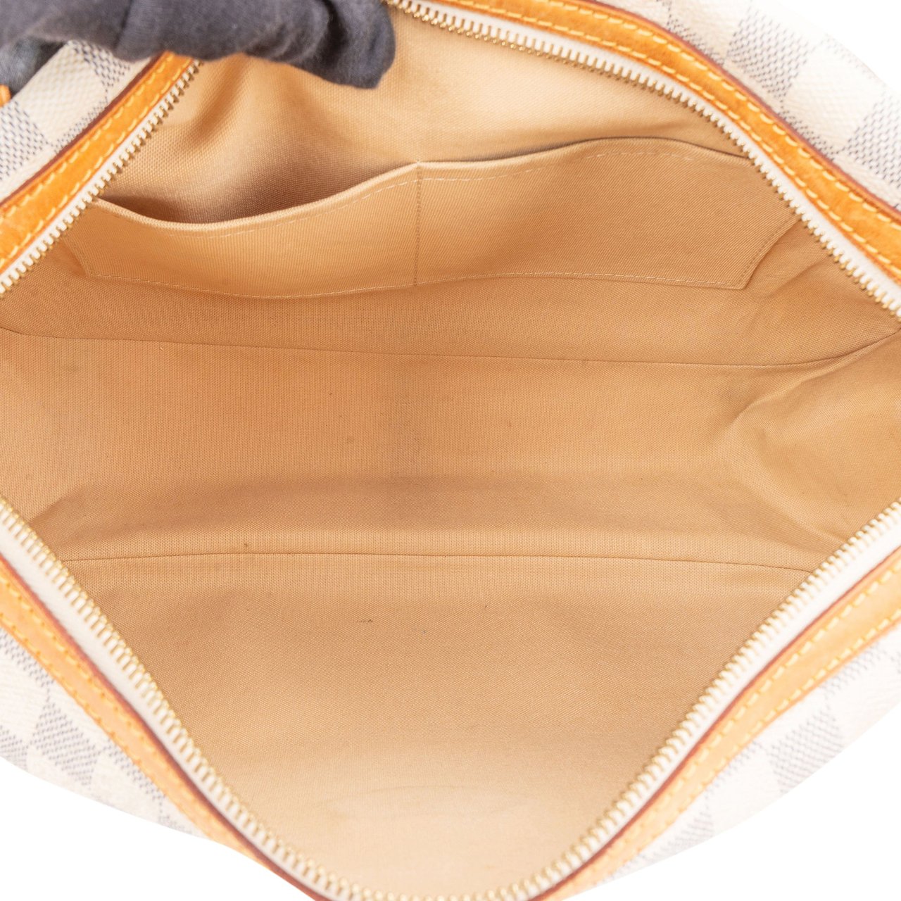 Louis Vuitton Louis Vuitton Damier Azur Monogram Stresa PM Shoulder Bag Wit