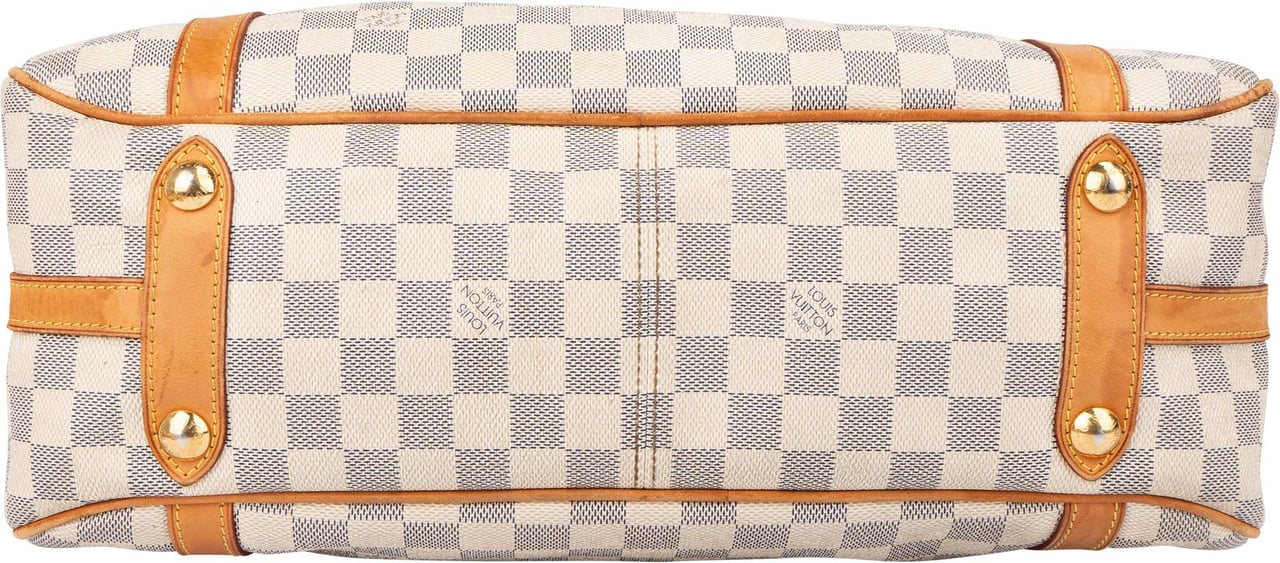 Louis Vuitton Damier Azur Monogram Stresa PM Shoulder Bag Wit