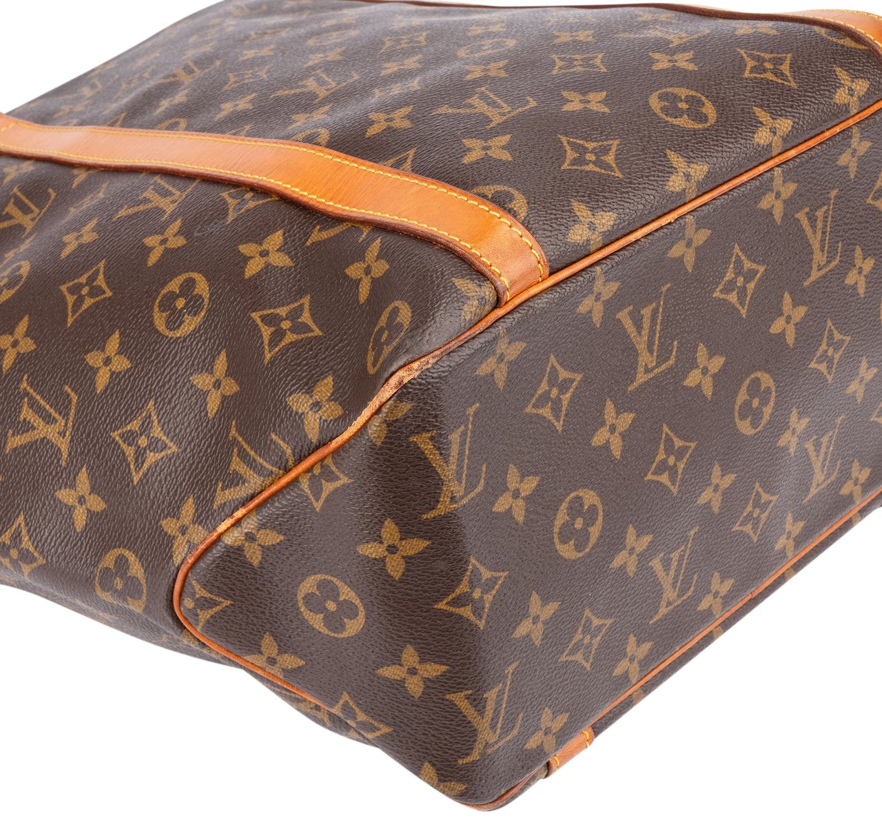 Louis Vuitton Louis Vuitton Canvas Monogram Sac Shopping Shoulder Bag Bruin