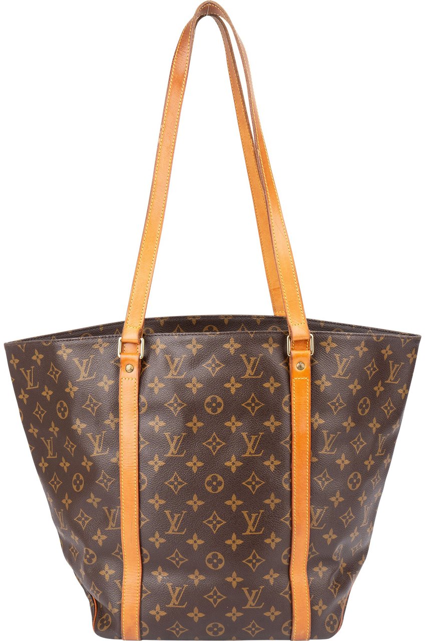 Louis Vuitton Louis Vuitton Canvas Monogram Sac Shopping Shoulder Bag Bruin