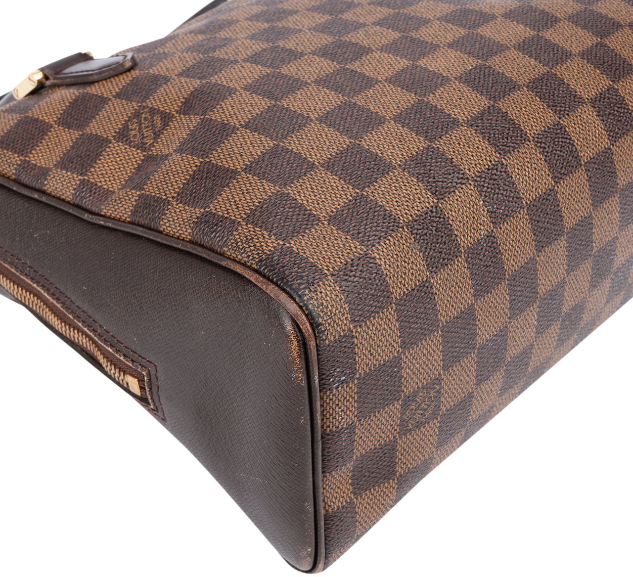 Louis Vuitton Damier Ebene Monogram Brera Handbag Bruin