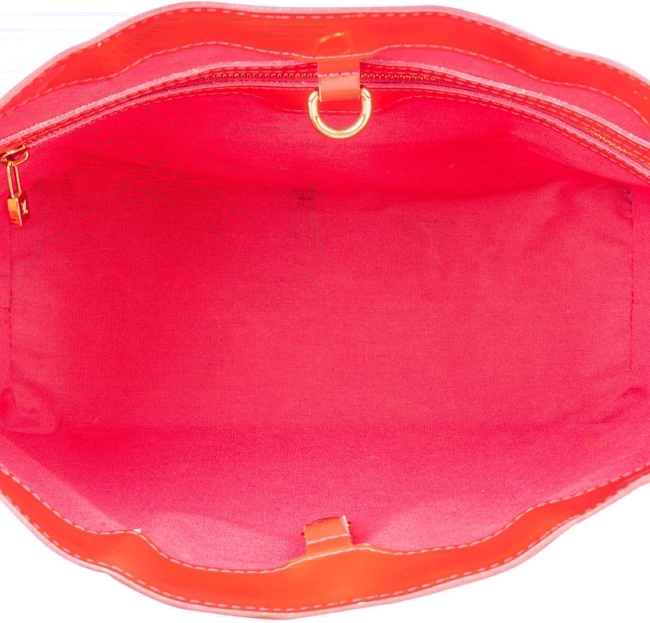 Louis Vuitton Louis Vuitton Red Vernis Monogram Wilshire Handbag Rood