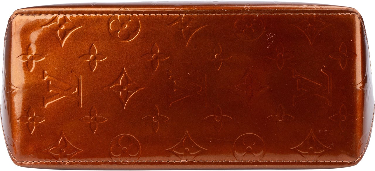 Louis Vuitton Louis Vuitton Vernis Monogram Reade PM Handbag Bruin