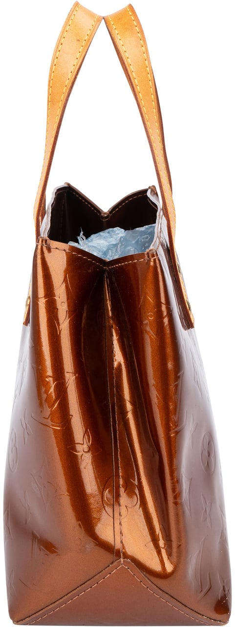 Louis Vuitton Louis Vuitton Vernis Monogram Reade PM Handbag Bruin