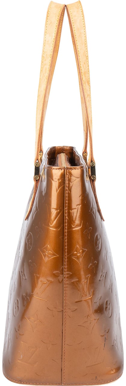 Louis Vuitton Louis Vuitton Vernis Monogram Houston Handbag Bruin