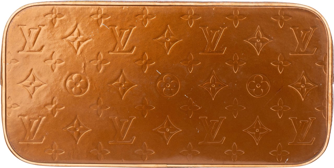 Louis Vuitton Louis Vuitton Vernis Monogram Houston Handbag Bruin