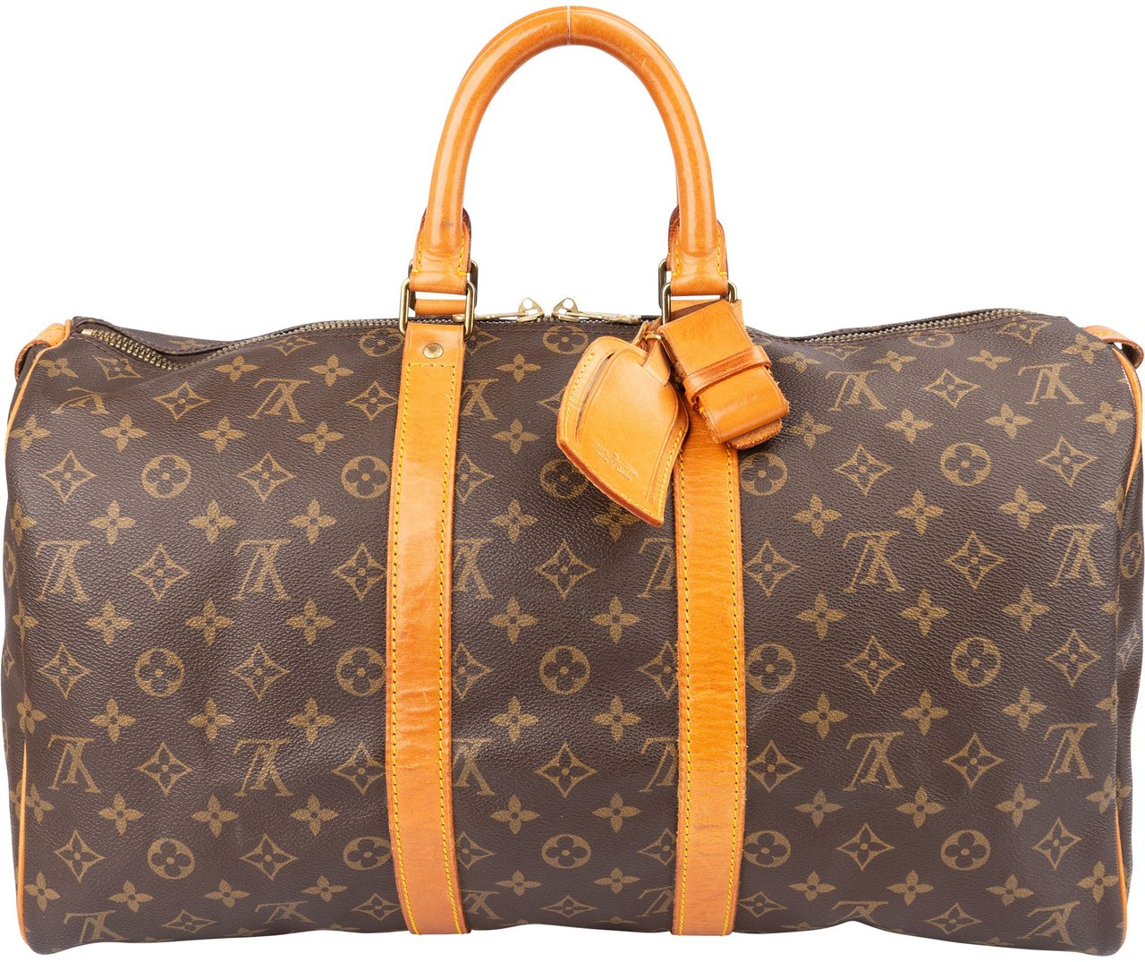Louis Vuitton Louis Vuitton Canvas Monogram Keepall 45 Bruin