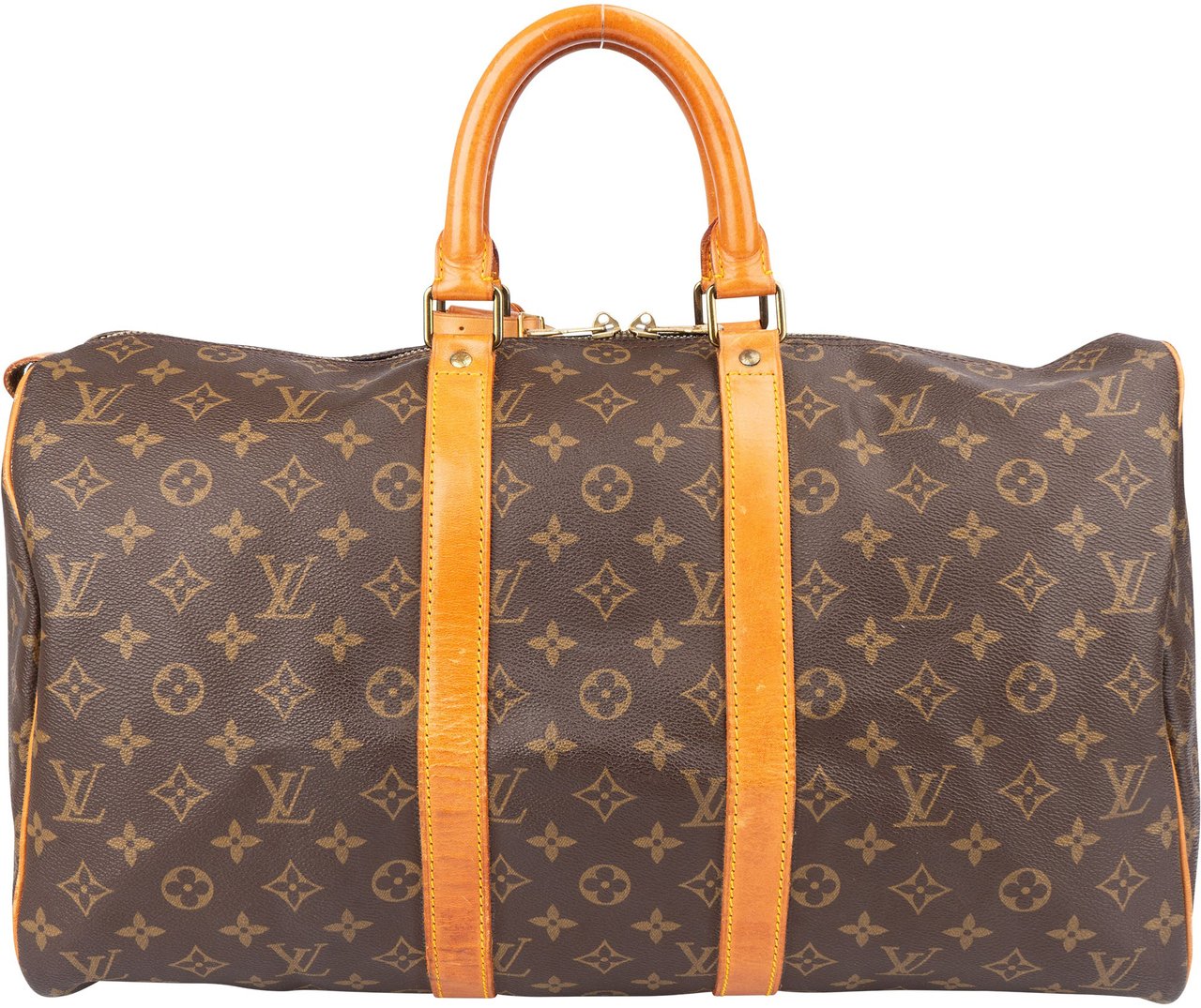 Louis Vuitton Louis Vuitton Canvas Monogram Keepall 45 Bruin