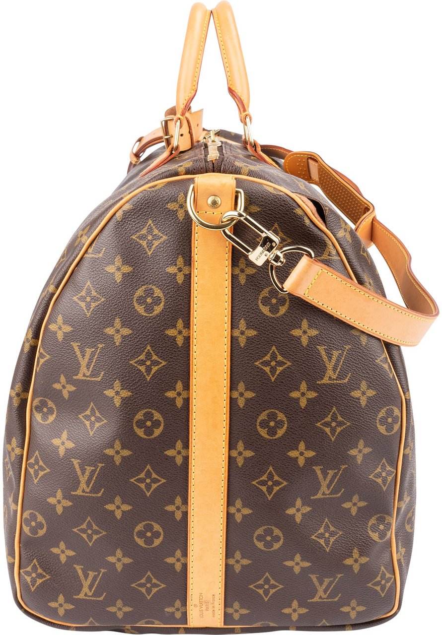 Louis Vuitton Louis Vuitton Canvas Monogram Keepall 60 Bandouliere Bruin