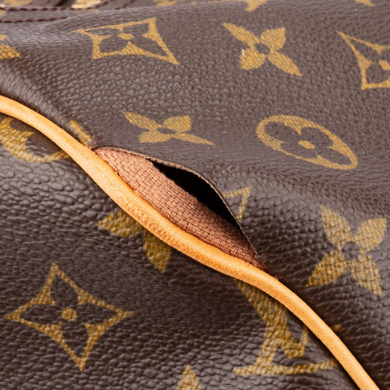 Louis Vuitton Louis Vuitton Canvas Monogram Keepall 60 Bandouliere Bruin