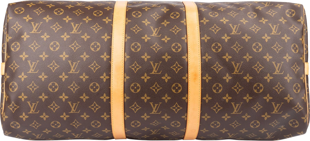 Louis Vuitton Louis Vuitton Canvas Monogram Keepall 60 Bandouliere Bruin