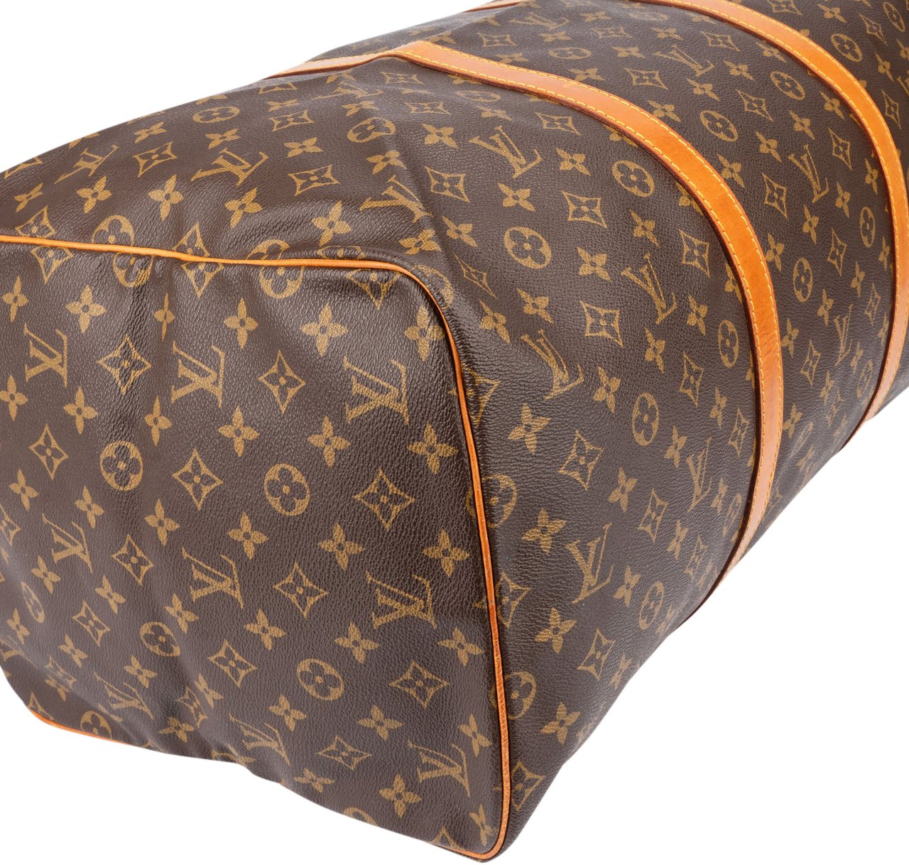 Louis Vuitton Louis Vuitton Canvas Monogram Sac Souple 55 Travel Bag Bruin