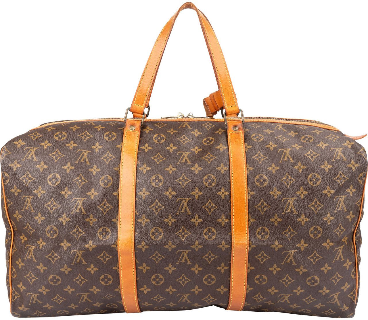 Louis Vuitton Louis Vuitton Canvas Monogram Sac Souple 55 Travel Bag Bruin