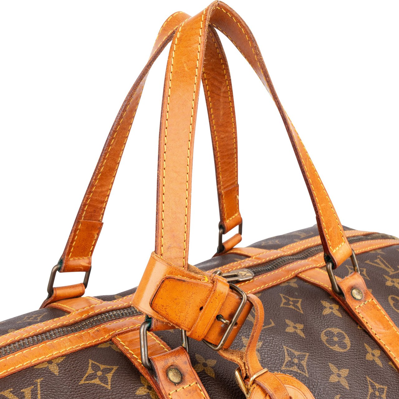 Louis Vuitton Louis Vuitton Canvas Monogram Sac Souple 55 Travel Bag Bruin