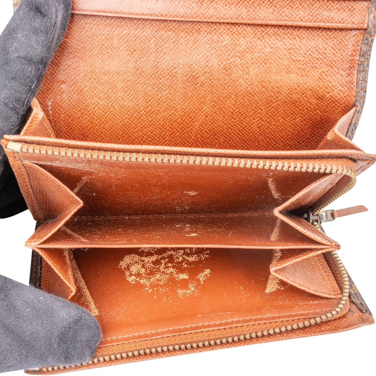 Louis Vuitton Louis Vuitton Canvas Monogram Tresor Wallet Divers