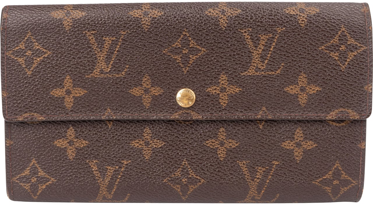 Louis Vuitton Louis Vuitton Canvas Monogram Sarah Wallet Divers