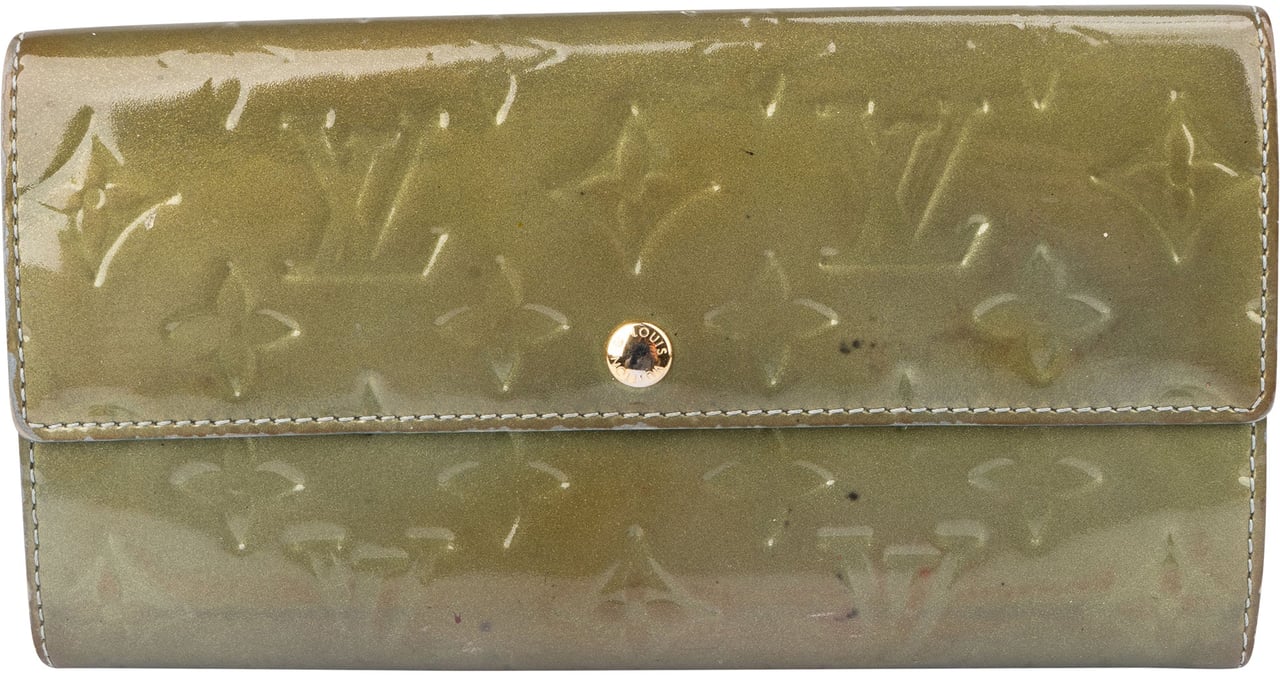 Louis Vuitton Louis Vuitton Vernis Monogram Sarah Wallet Divers