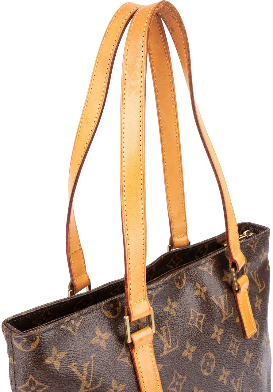 Louis Vuitton Louis Vuitton Canvas Monogram Cabas Piano Handbag Bruin