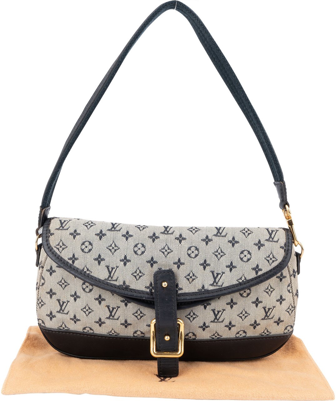 Louis Vuitton Louis Vuitton Mini Lin Monogram Marjorie Shoulder Bag Blauw