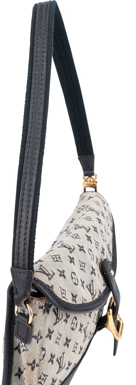 Louis Vuitton Louis Vuitton Mini Lin Monogram Marjorie Shoulder Bag Blauw