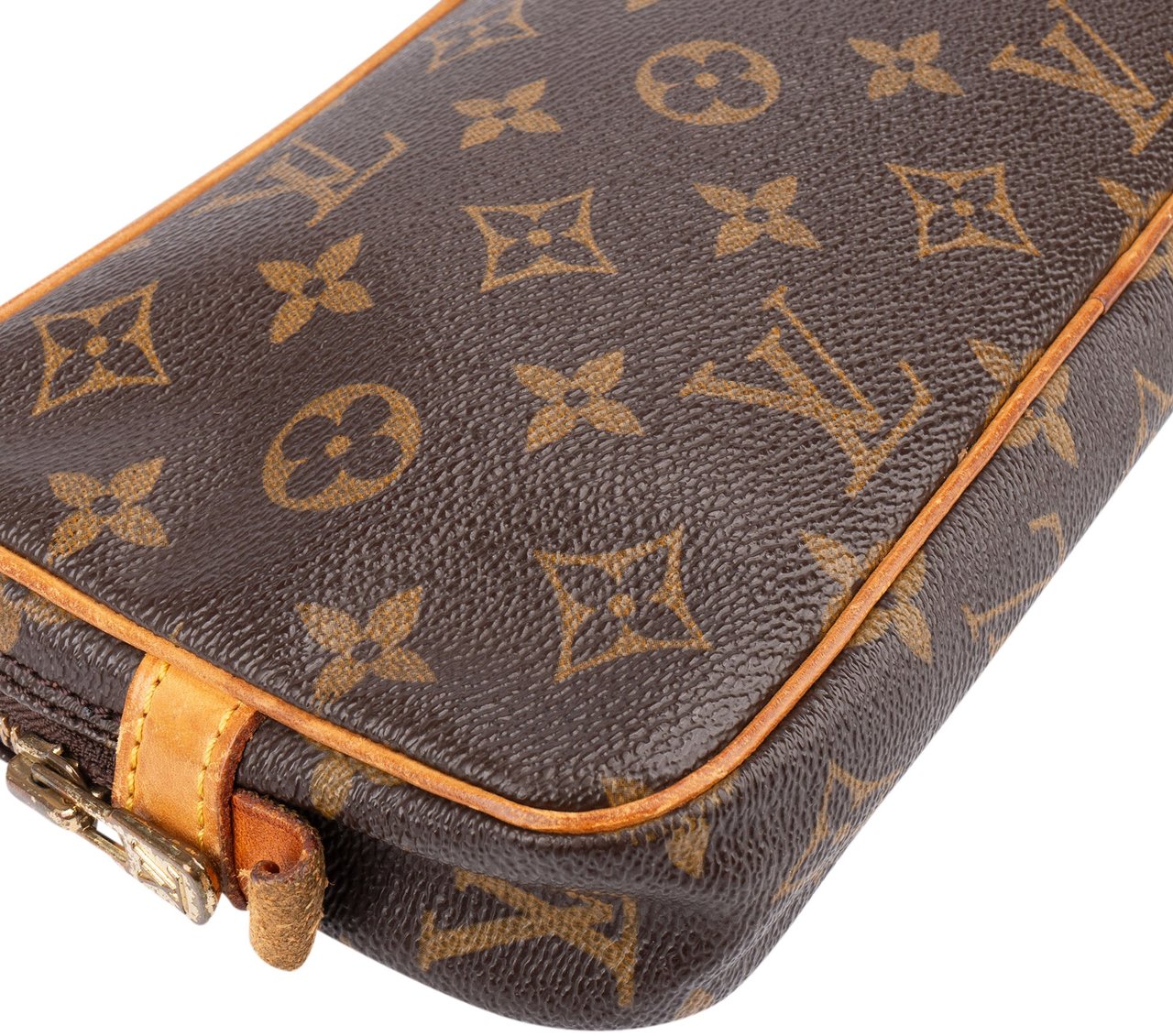 Louis Vuitton Louis Vuitton Canvas Monogram Marly Crossbody Bag Bruin