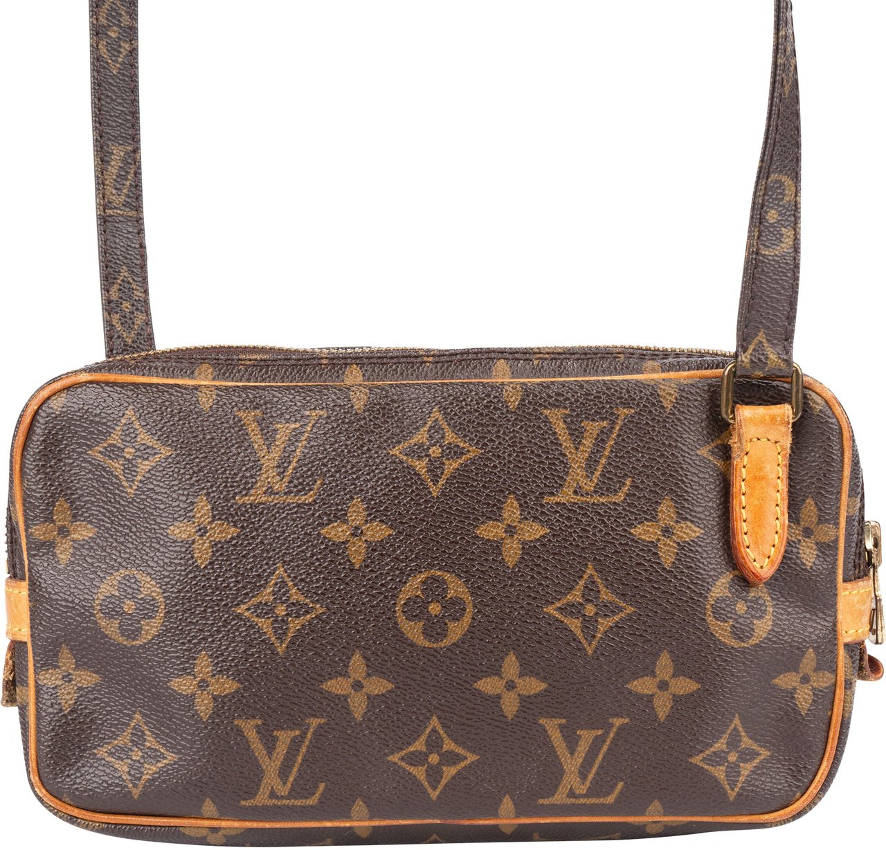Louis Vuitton Louis Vuitton Canvas Monogram Marly Crossbody Bag Bruin