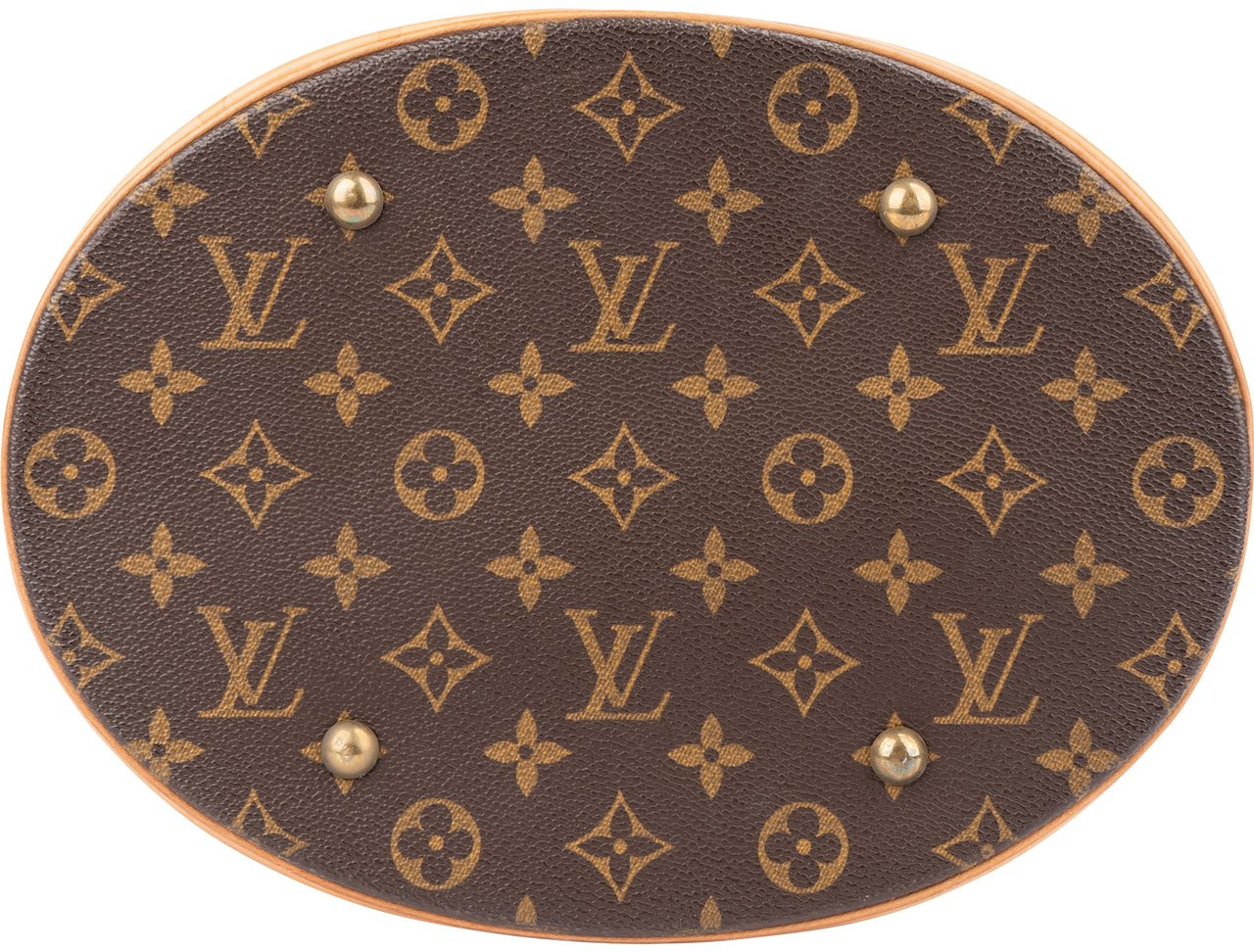 Louis Vuitton Louis Vuitton Canvas Monogram Bucket Bag GM Shoulder Bag Bruin