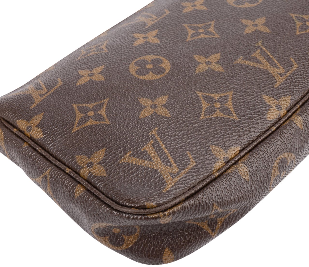Louis Vuitton Louis Vuitton Canvas Monogram Pochette Accessoire Handbag Bruin