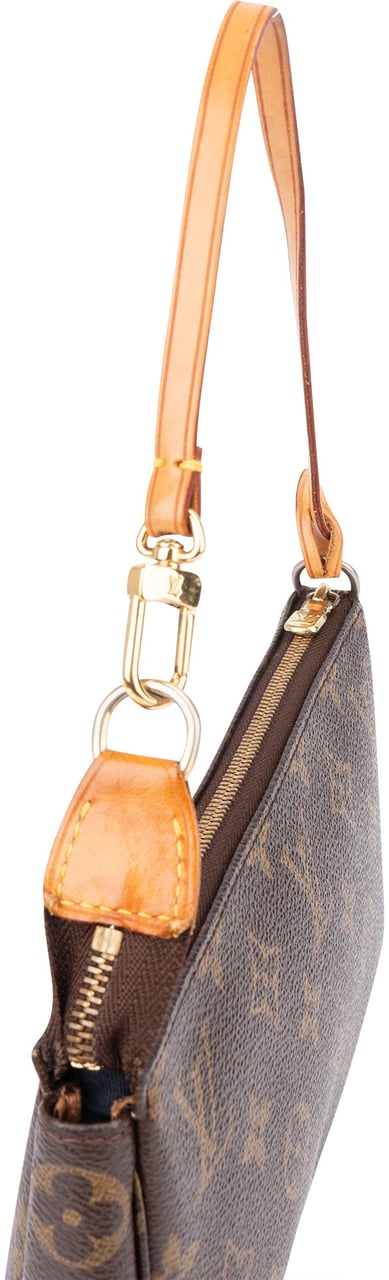Louis Vuitton Louis Vuitton Canvas Monogram Pochette Accessoire Handbag Bruin