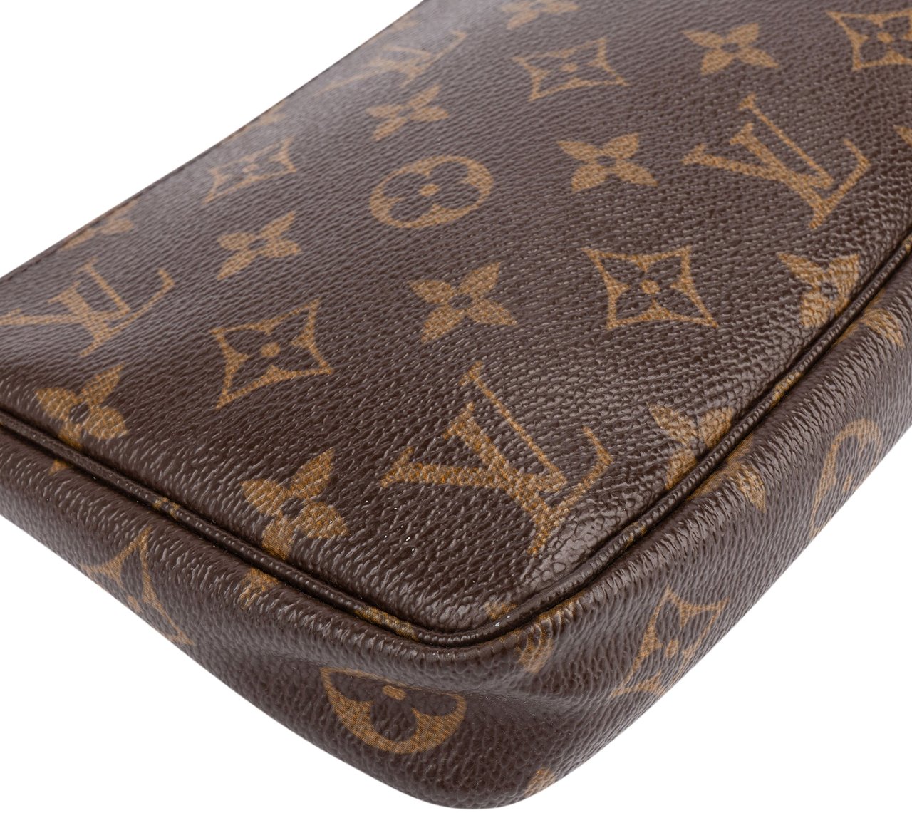 Louis Vuitton Louis Vuitton Canvas Monogram Pochette Accessoire Handbag Bruin