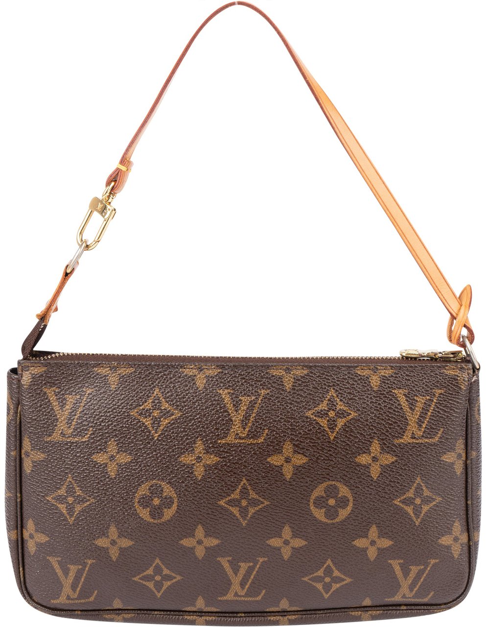Louis Vuitton Louis Vuitton Canvas Monogram Pochette Accessoire Handbag Bruin