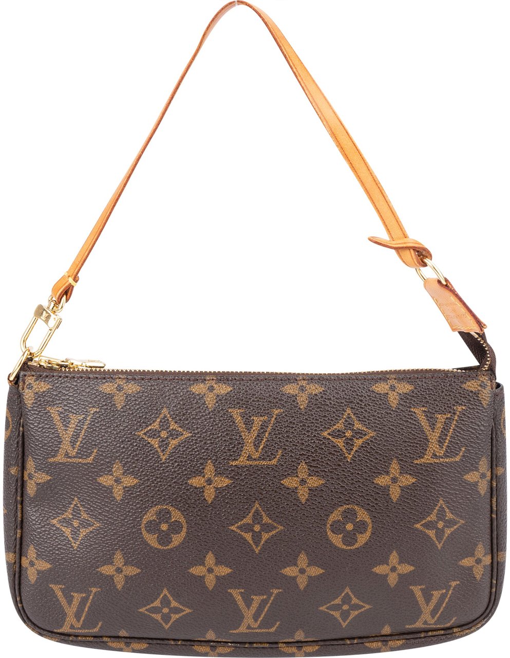 Louis Vuitton Louis Vuitton Canvas Monogram Pochette Accessoire Handbag Bruin
