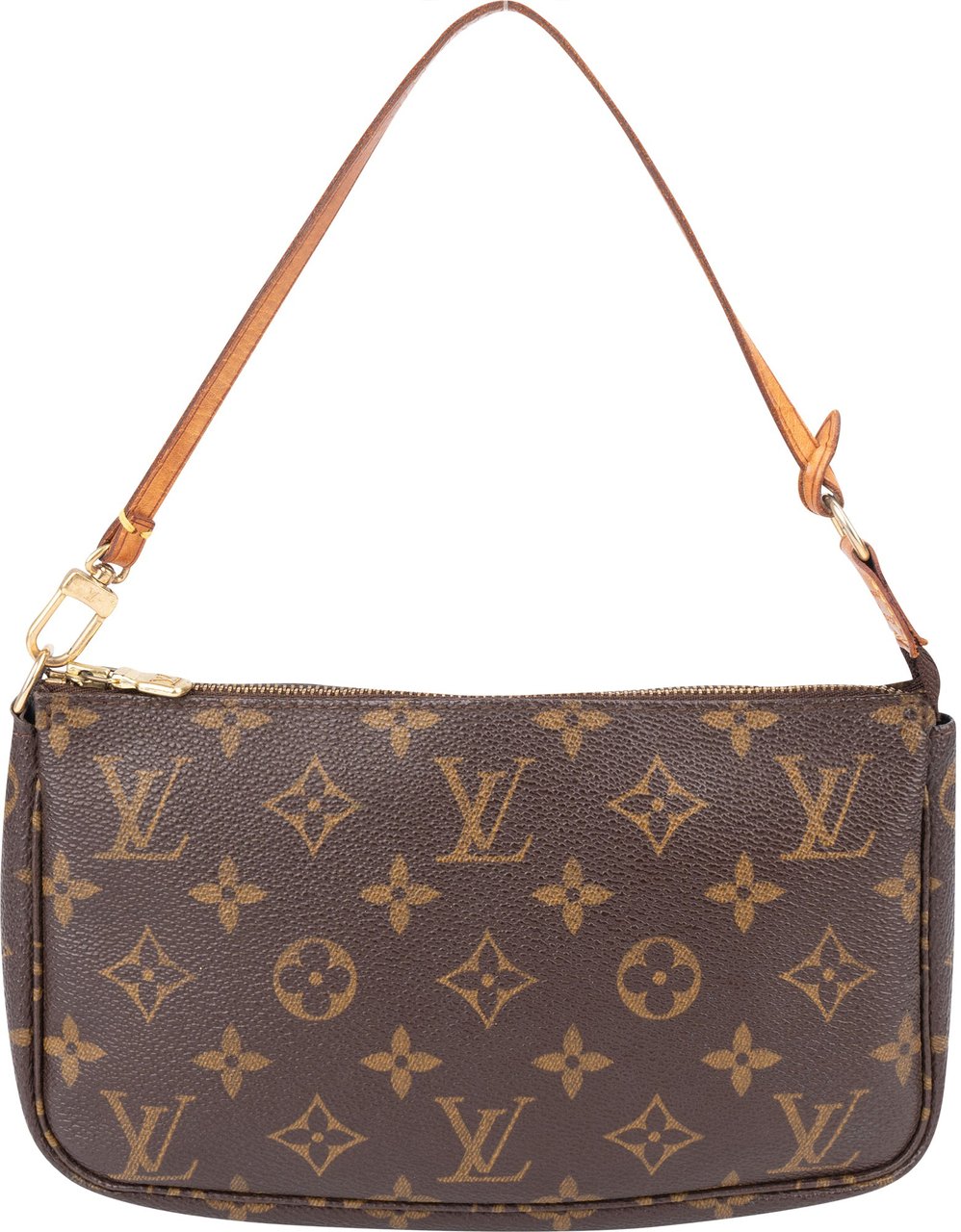 Louis Vuitton Louis Vuitton Canvas Monogram Pochette Accessoire Handbag Bruin