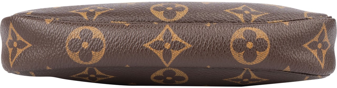 Louis Vuitton Louis Vuitton Canvas Monogram Pochette Mini Handbag Bruin