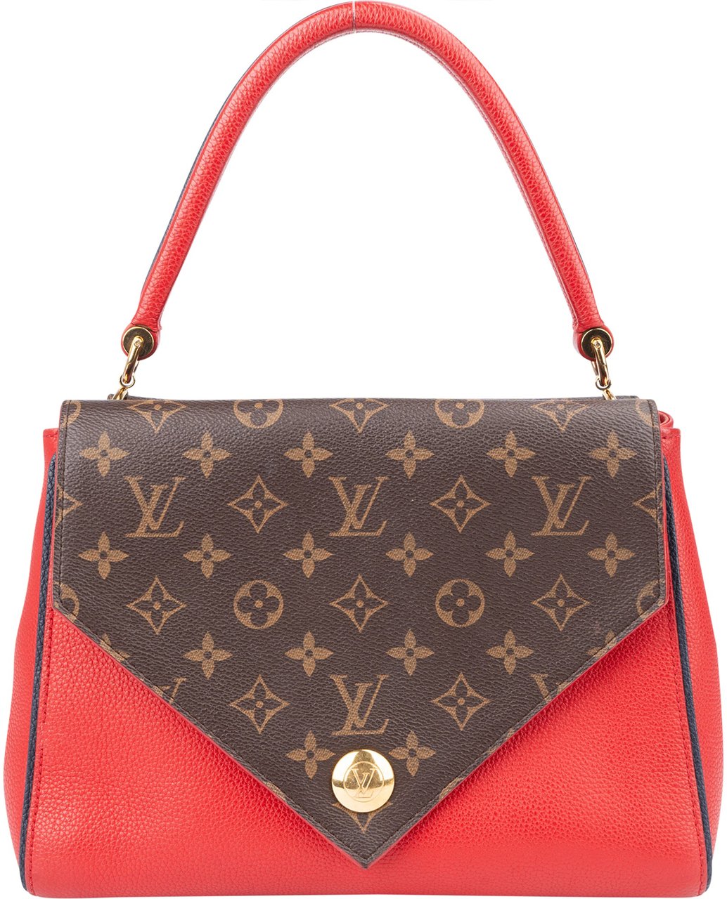 Louis Vuitton Louis Vuitton Canvas Monogram Double V Rubis Handbag Bruin