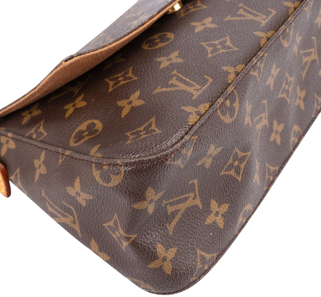Louis Vuitton Louis Vuitton Canvas Monogram Looping PM Handbag Bruin