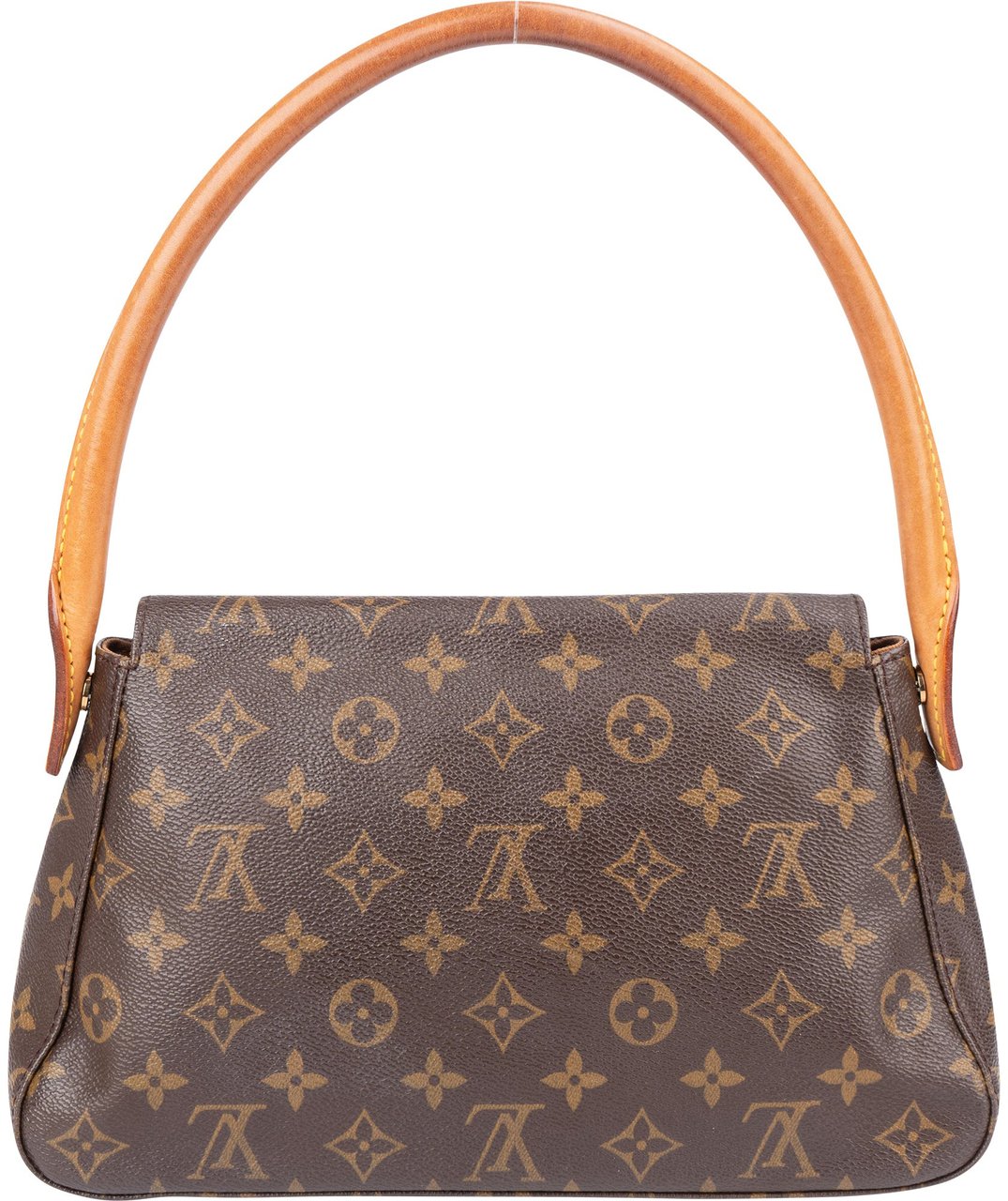 Louis Vuitton Louis Vuitton Canvas Monogram Looping PM Handbag Bruin