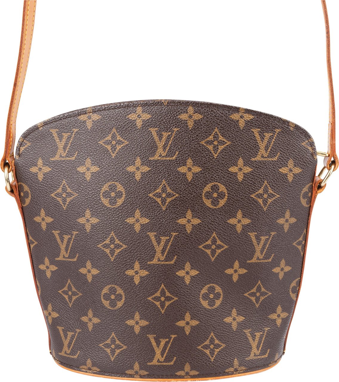 Louis Vuitton Louis Vuitton Canvas Monogram Drouot Crossbody Bag Bruin